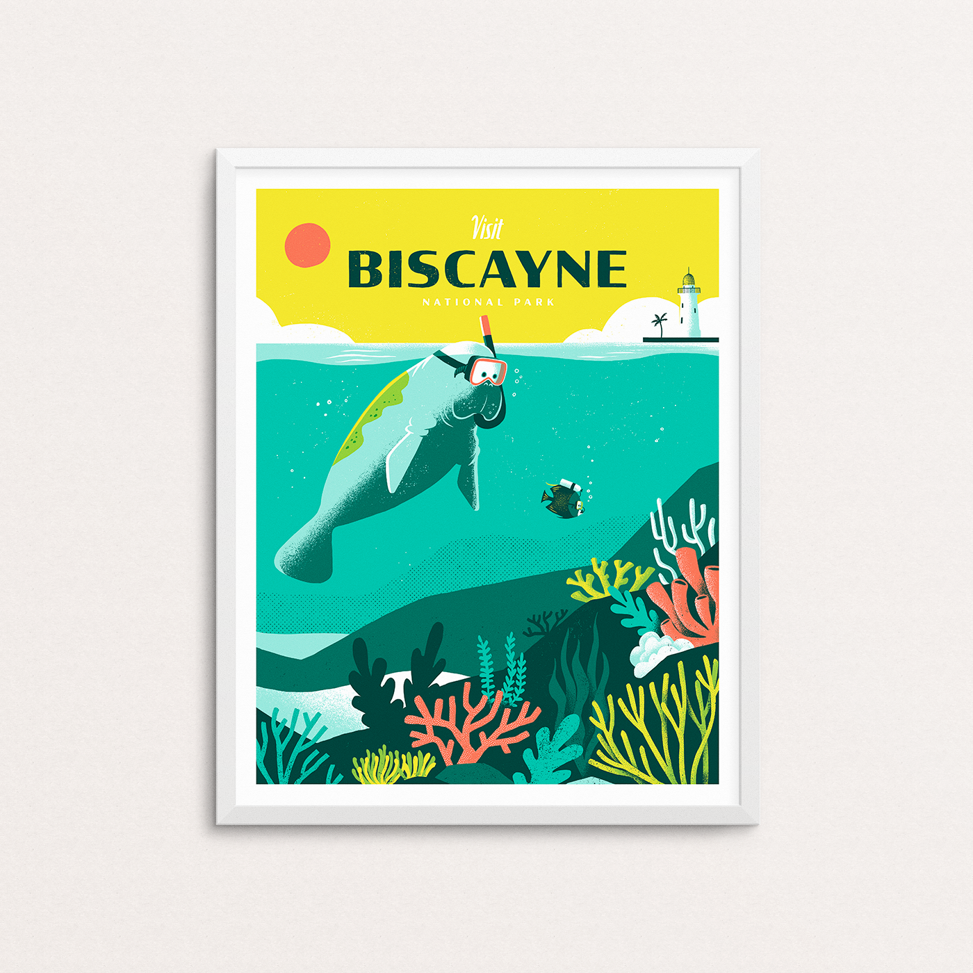 Biscayne National Park Poster