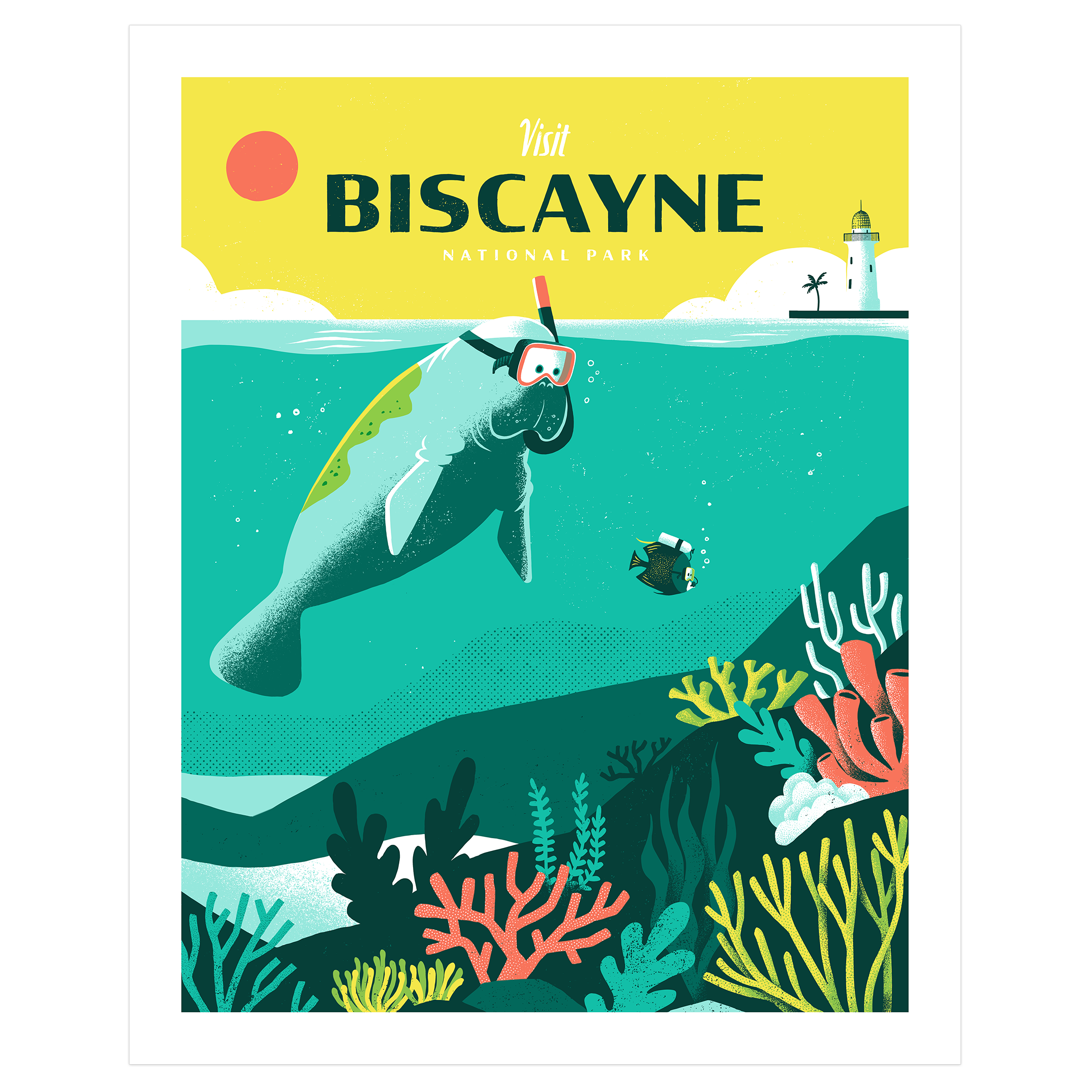 Biscayne National Park Poster