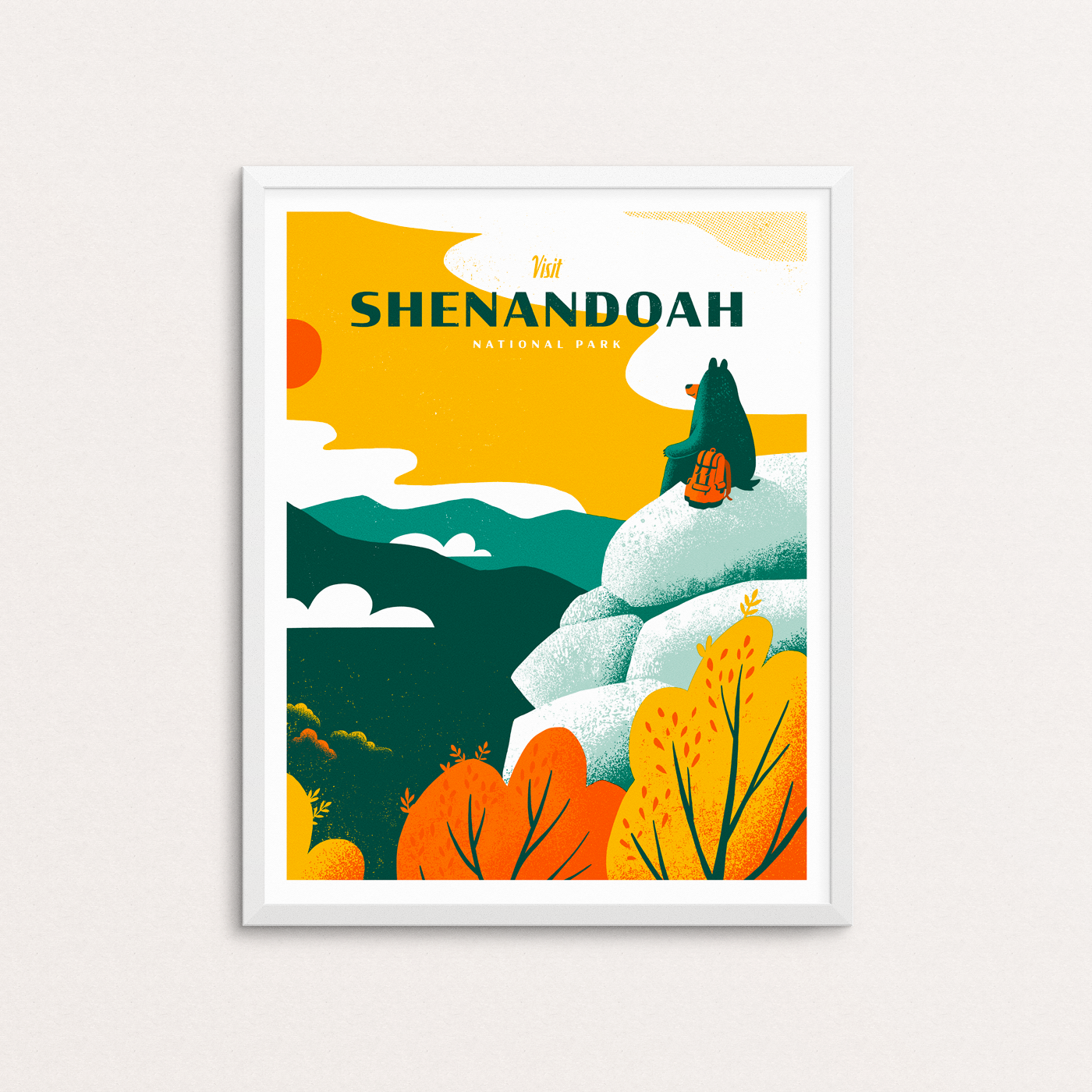Shenandoah National Park Poster