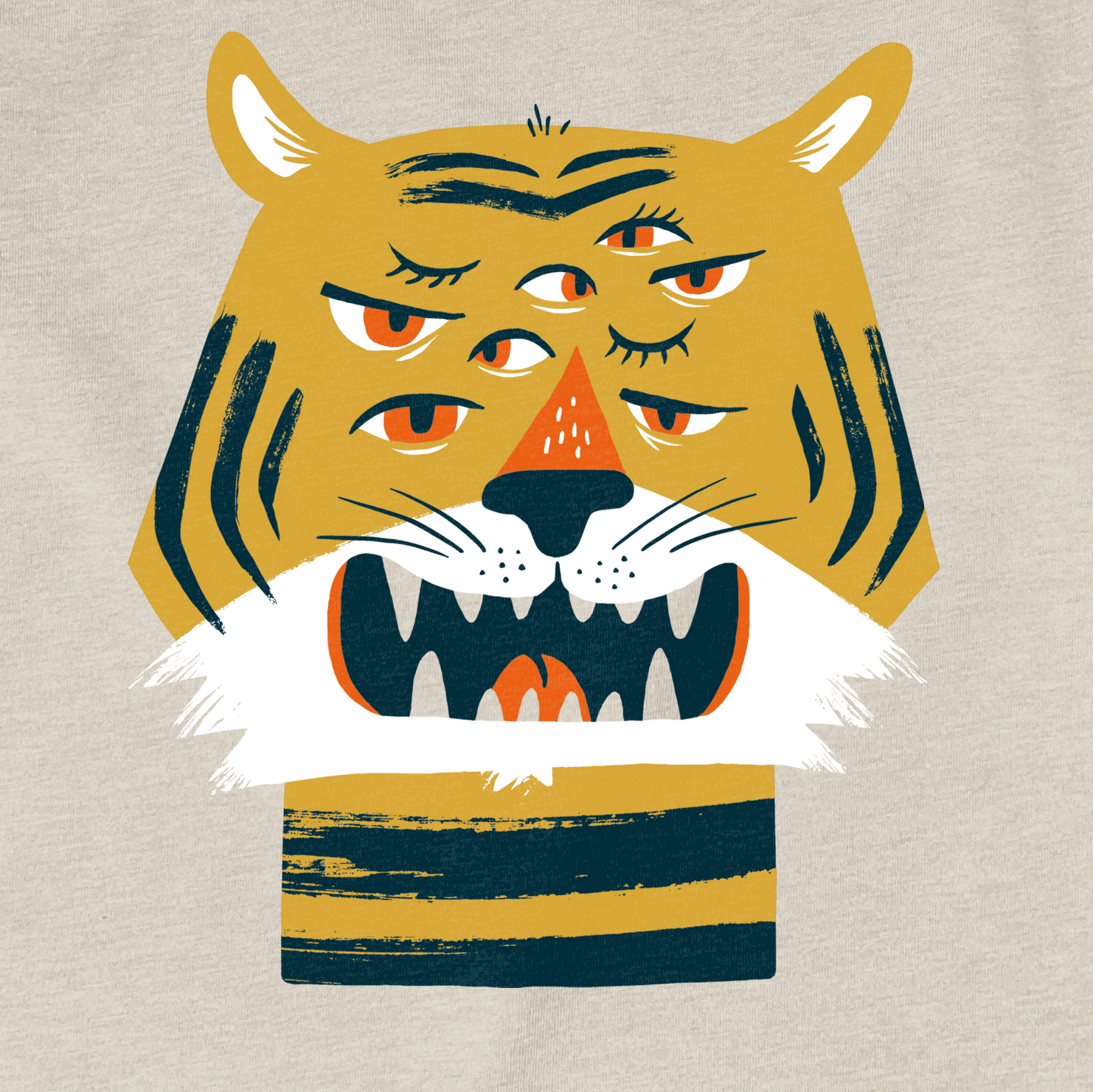 Eyes of the Tiger (Kids Tee)