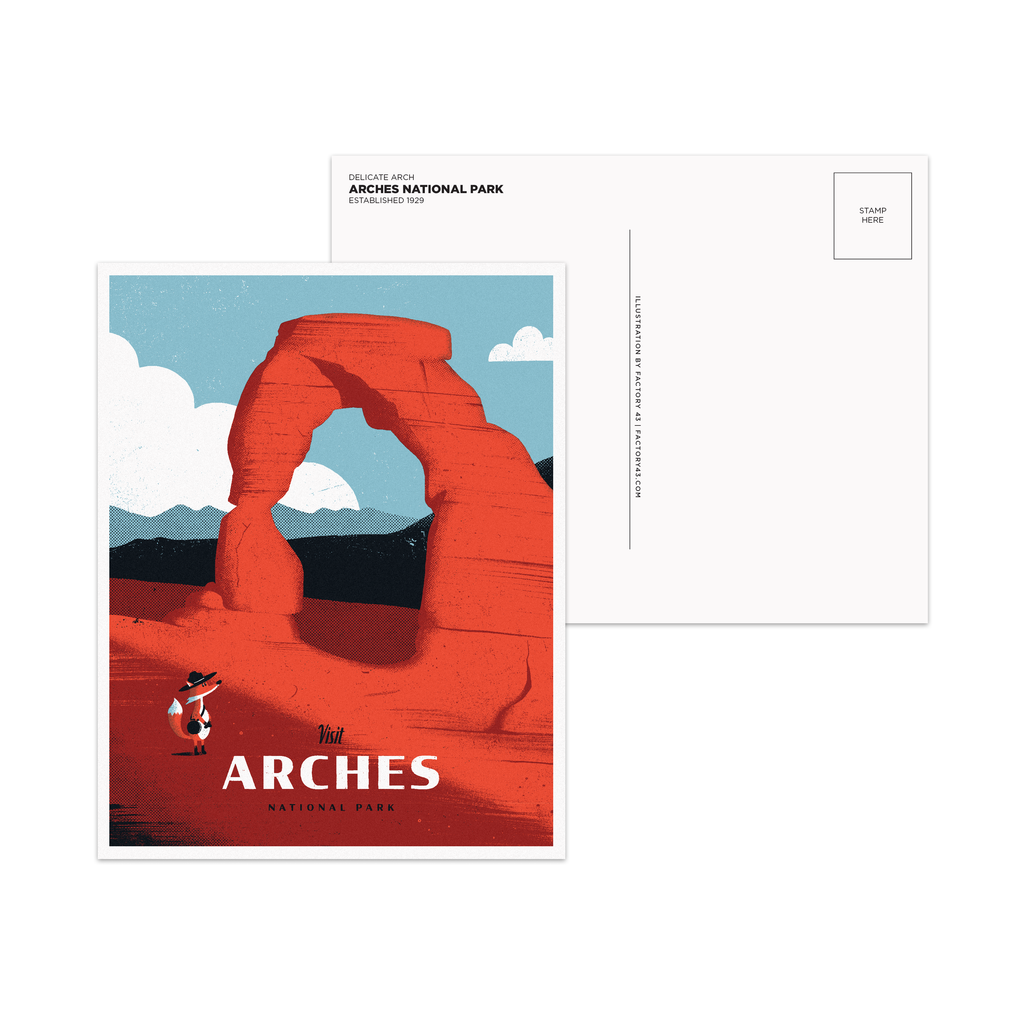 National Park Postcards - Single