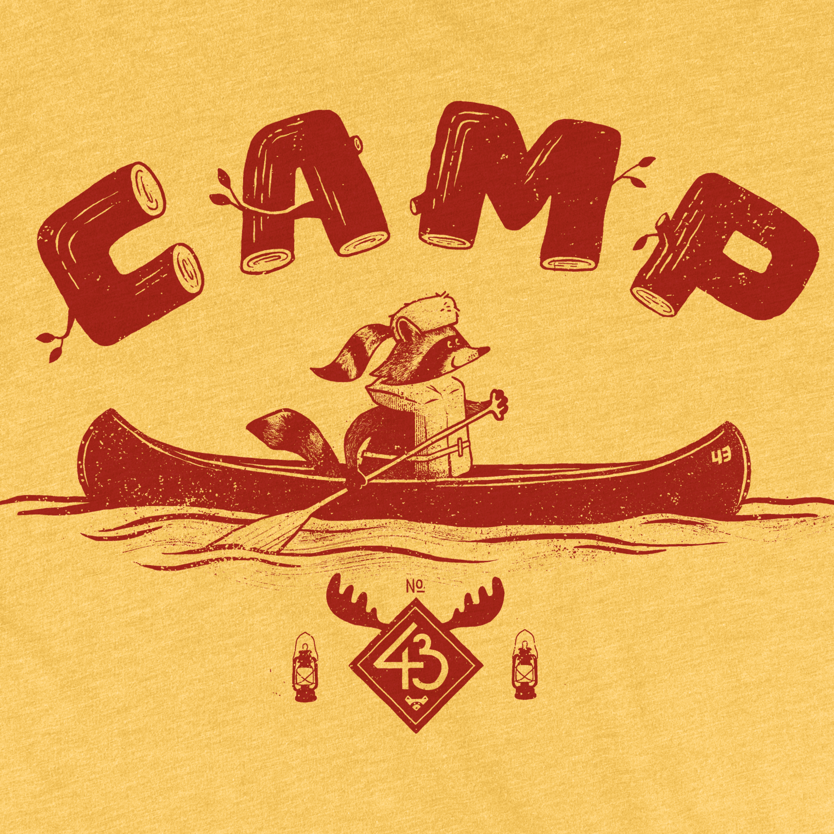 CAMP 43 (Kids tee)