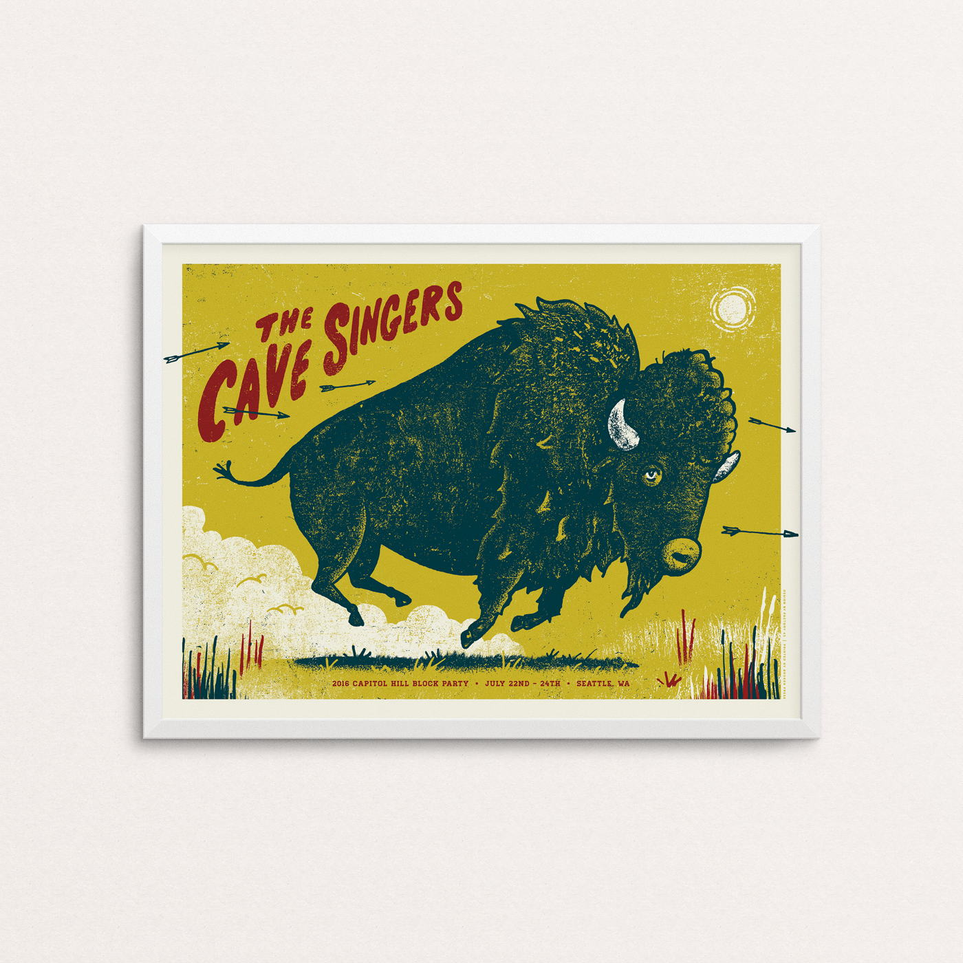 The Cave Singers Poster