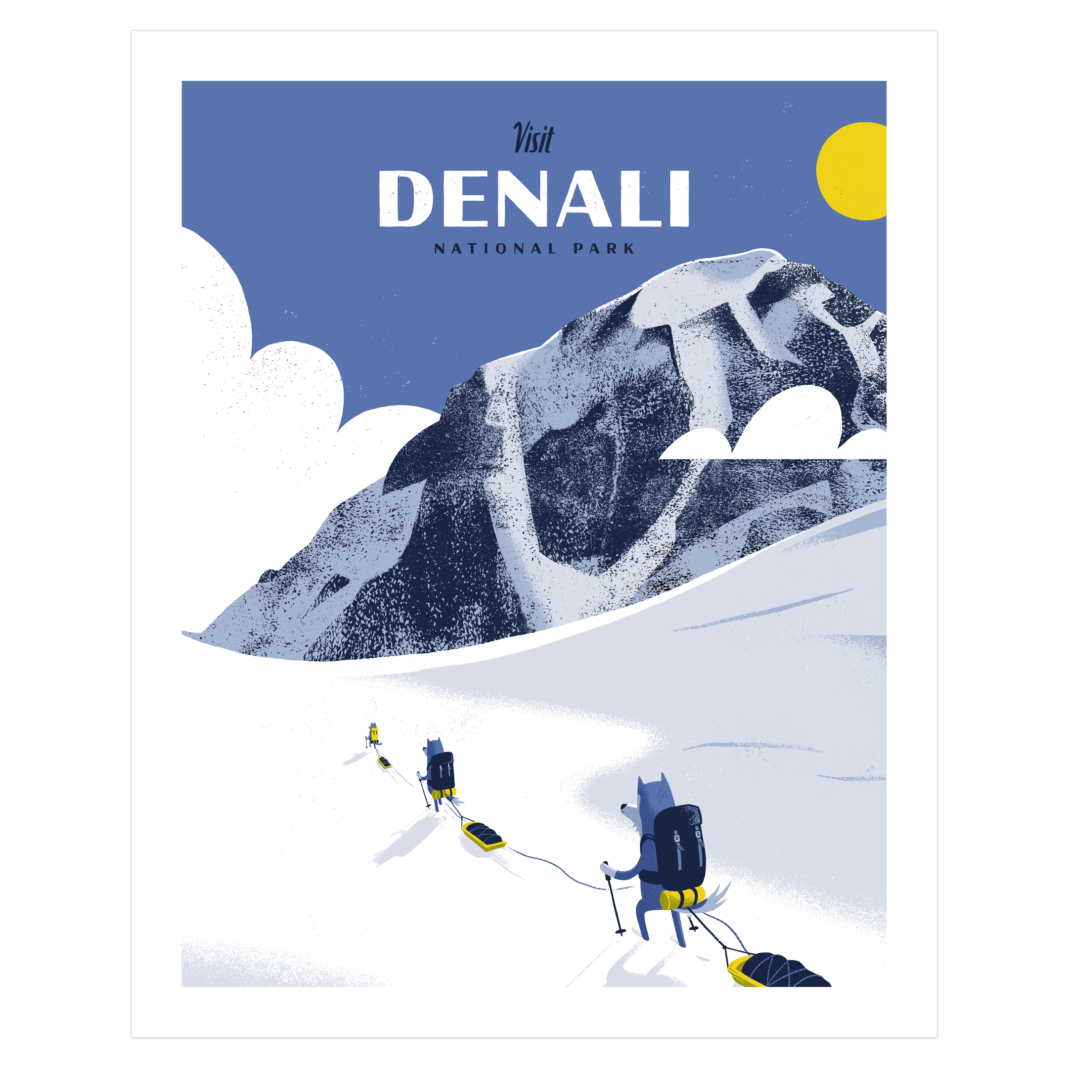 Denali National Park Poster