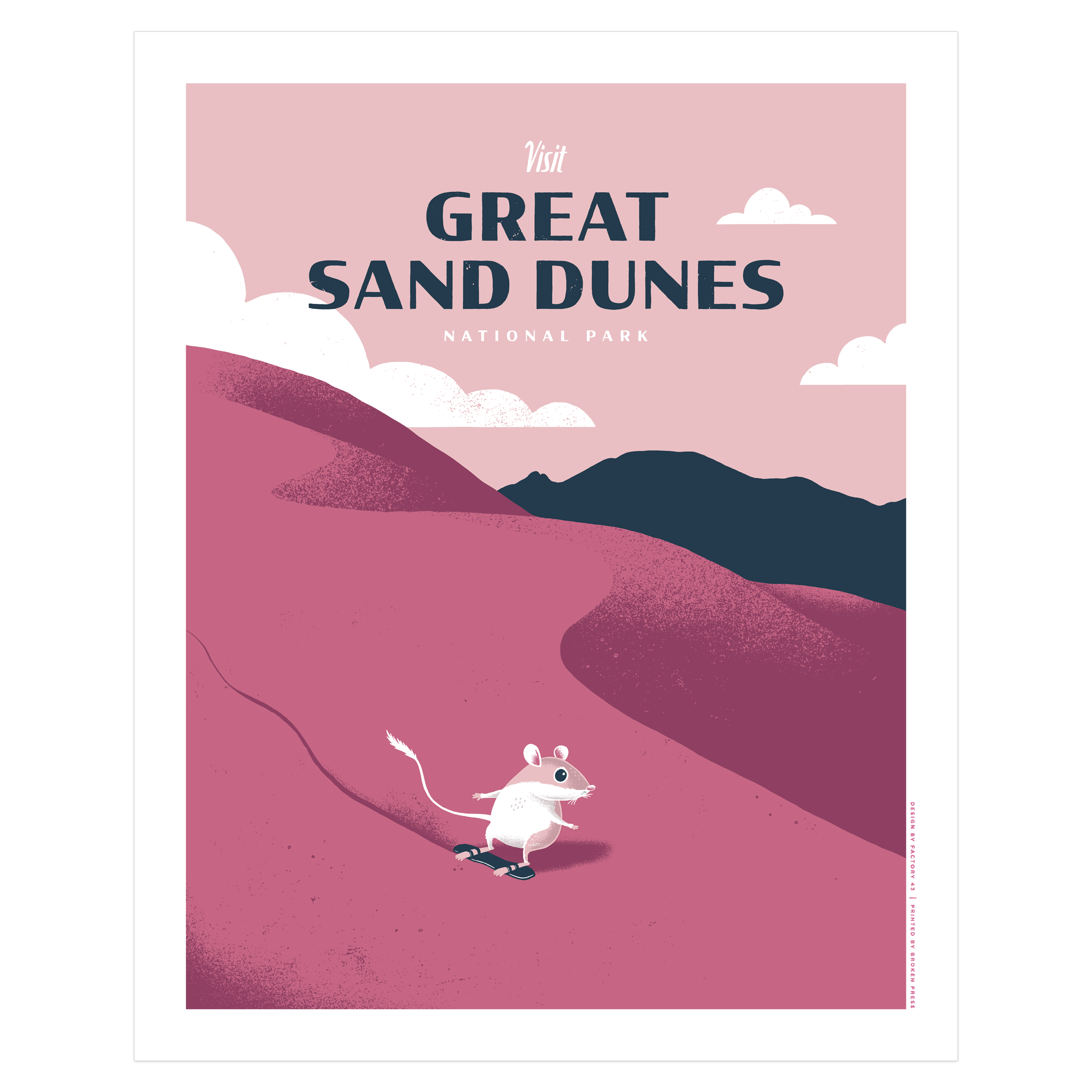 Great Sand Dunes National Park Poster