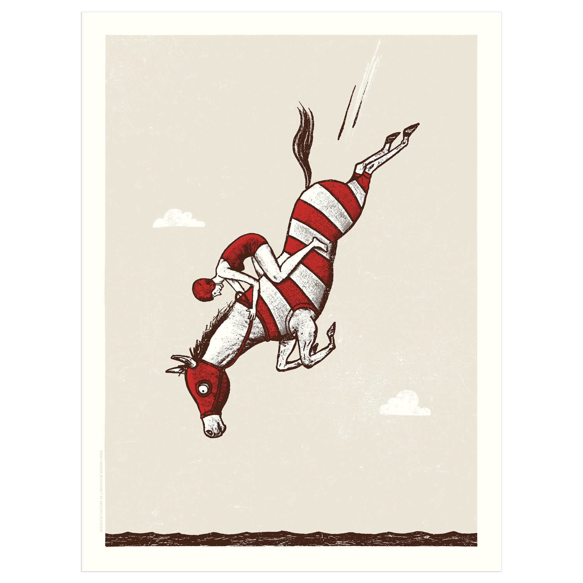 Horse Diver Poster