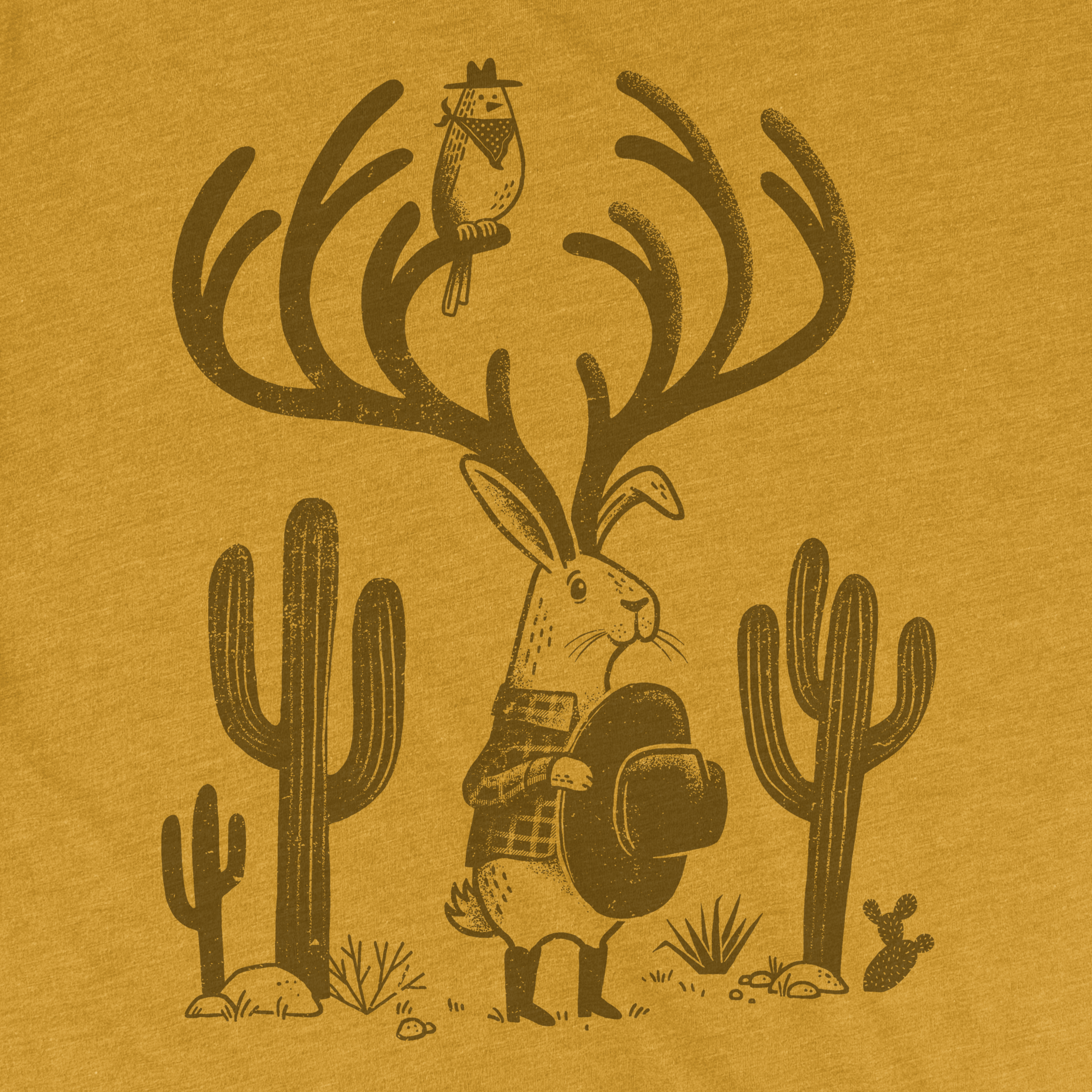 Jackalope tee