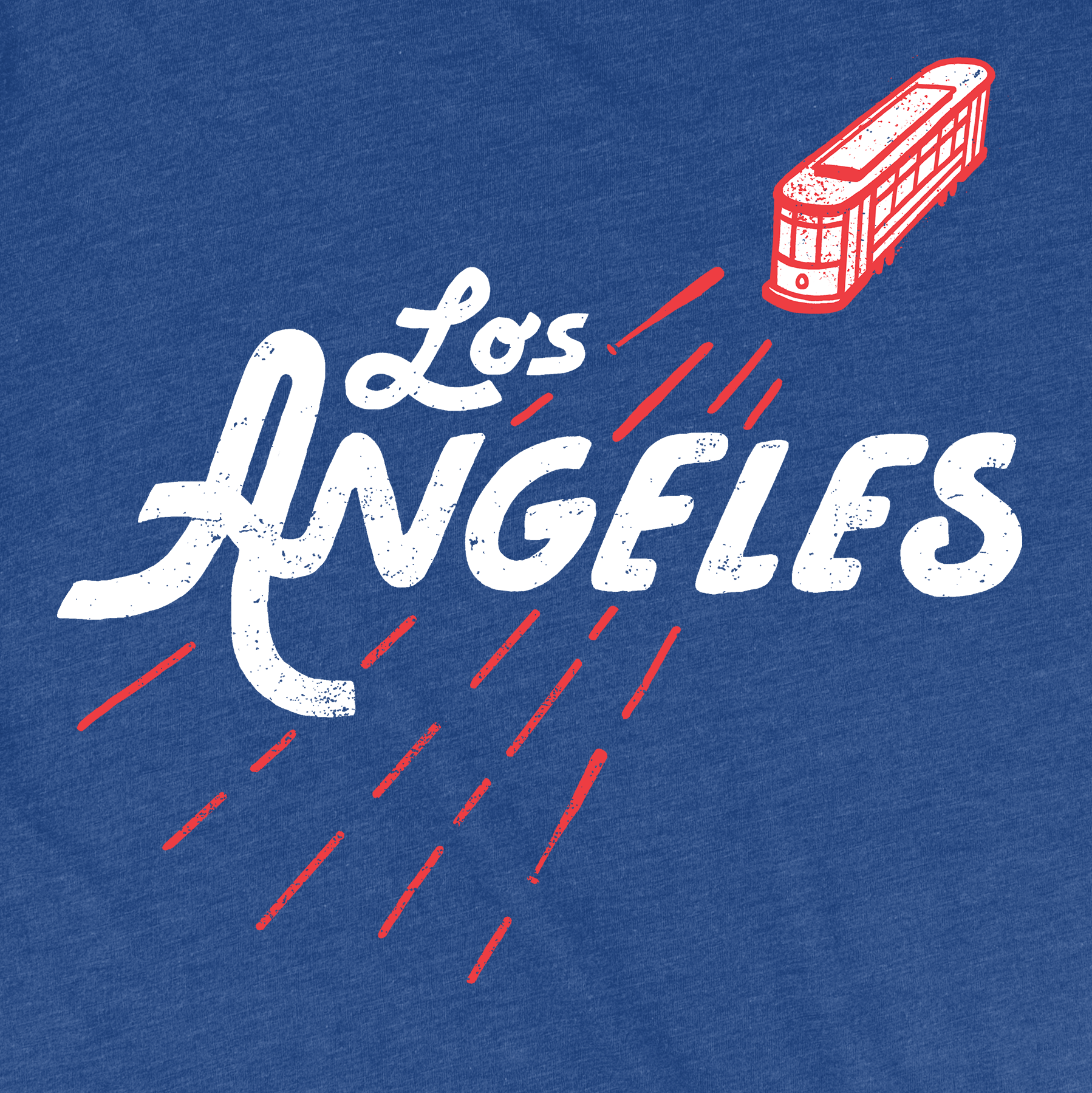 Los angeles baseball tee