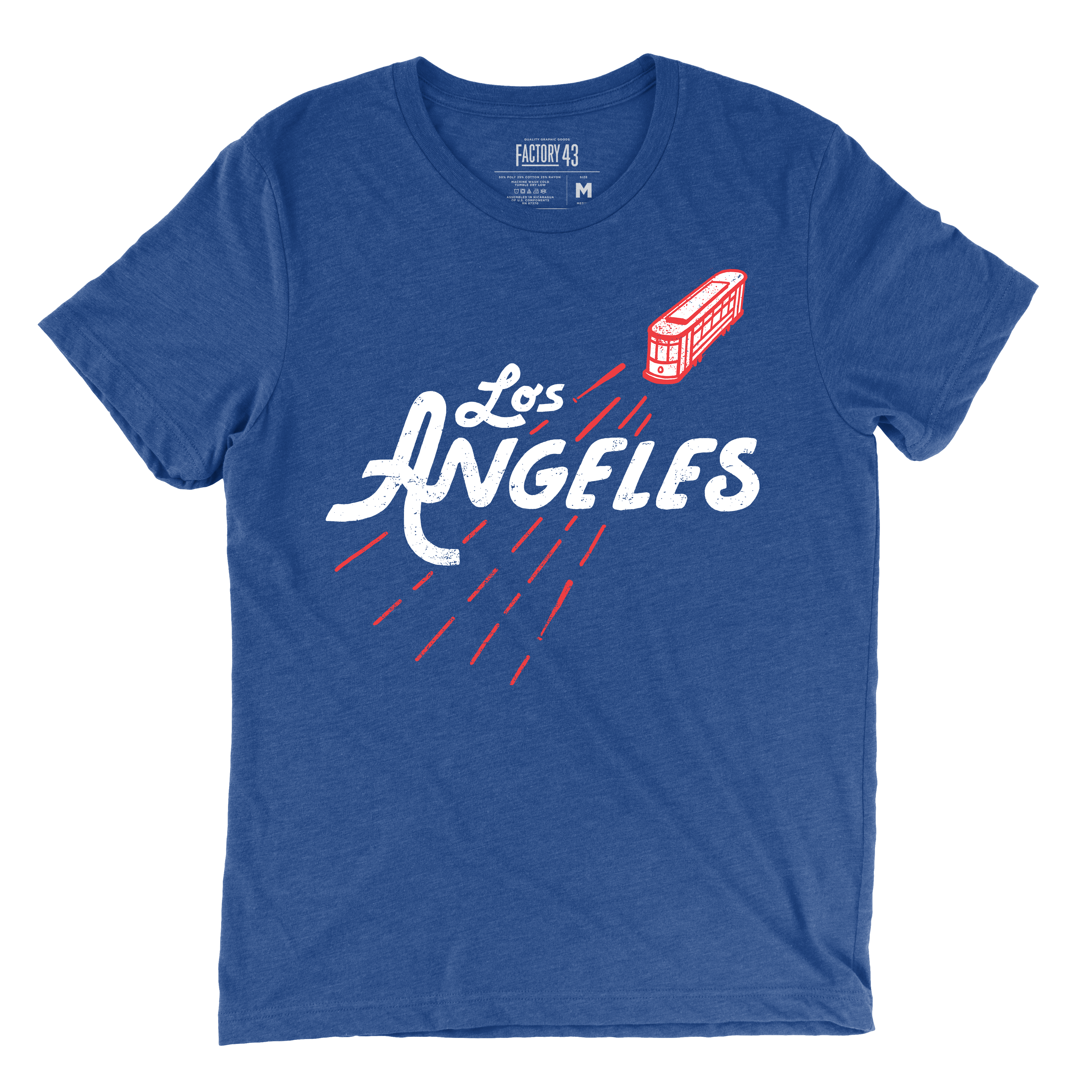 Los angeles baseball tee