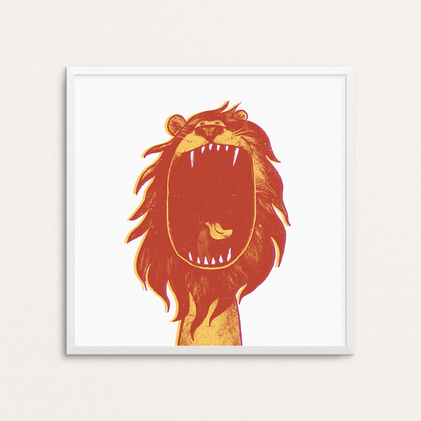 Lion Art Print