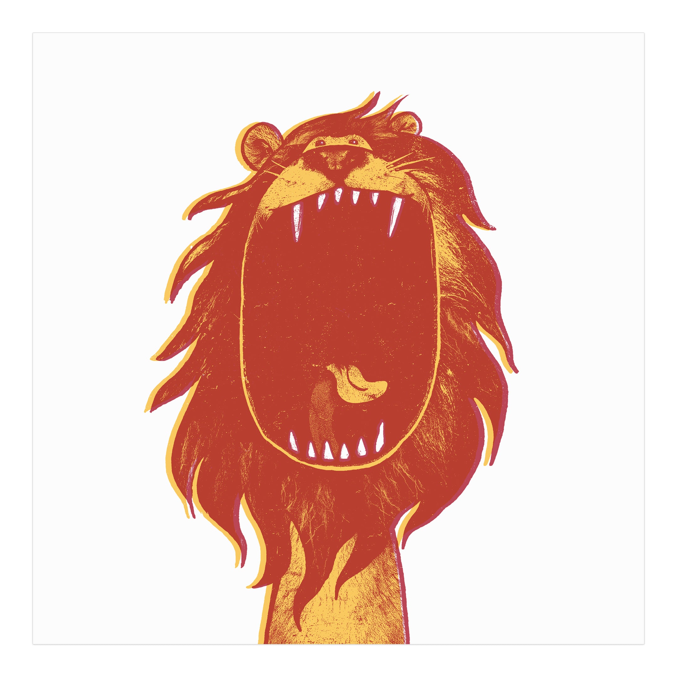 Lion Art Print