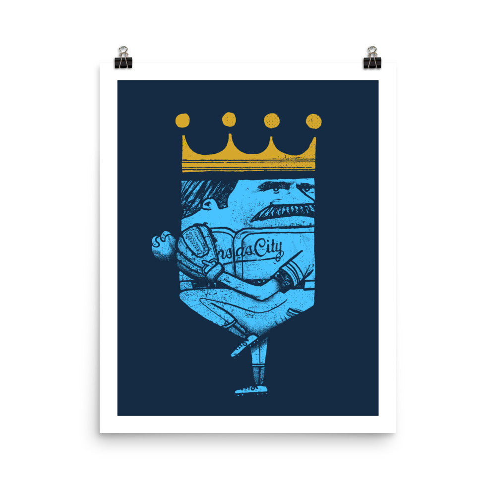 Kansas City Baseball Print