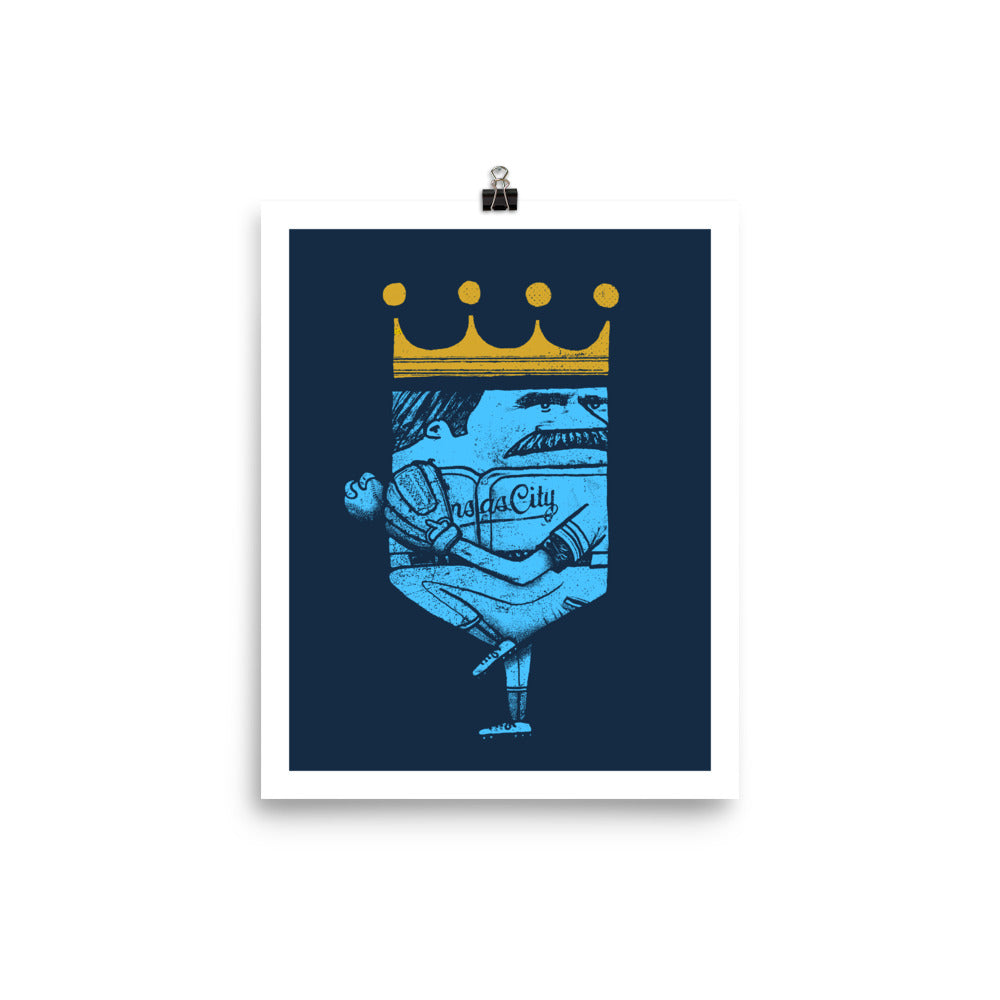 Kansas City Baseball Print