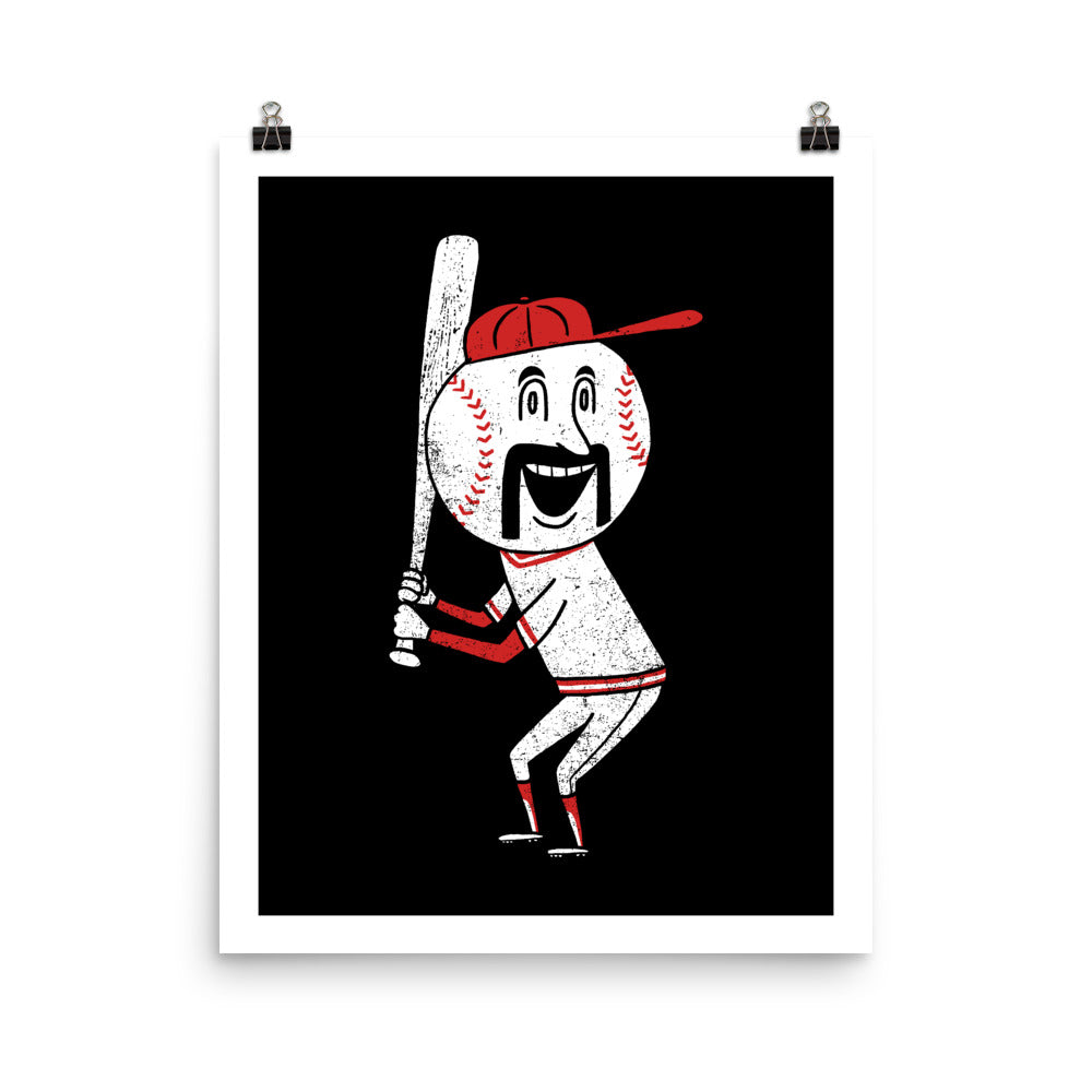 CINCY BASEBALL PRINT