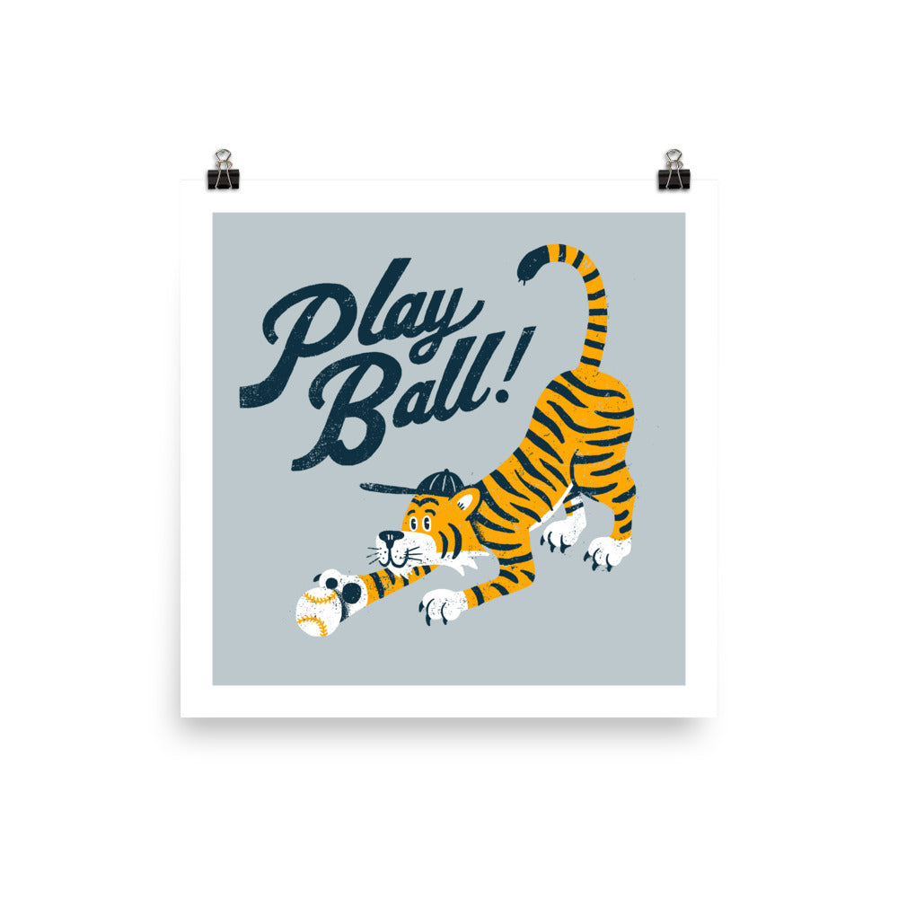 Detroit Baseball print