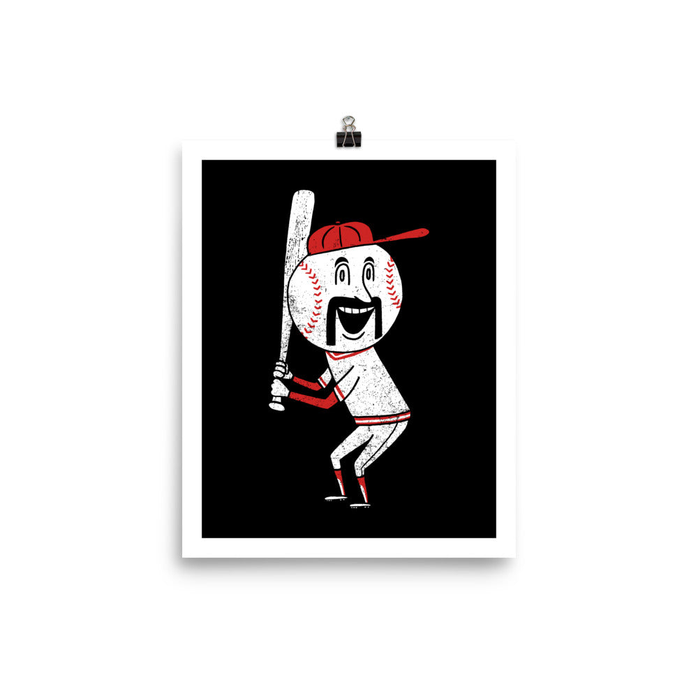 CINCY BASEBALL PRINT