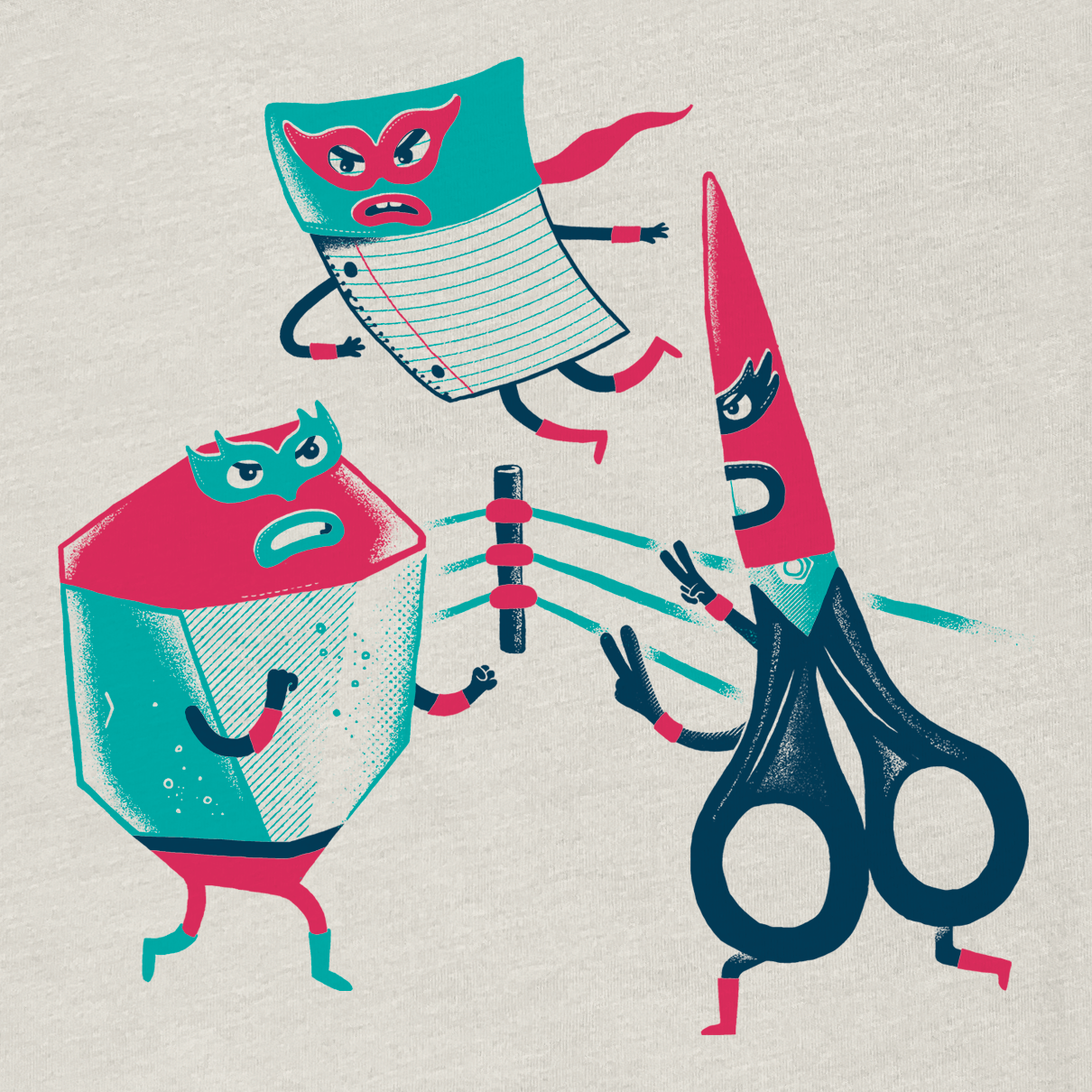 Rock, Paper, Scissors (Kids Tee)