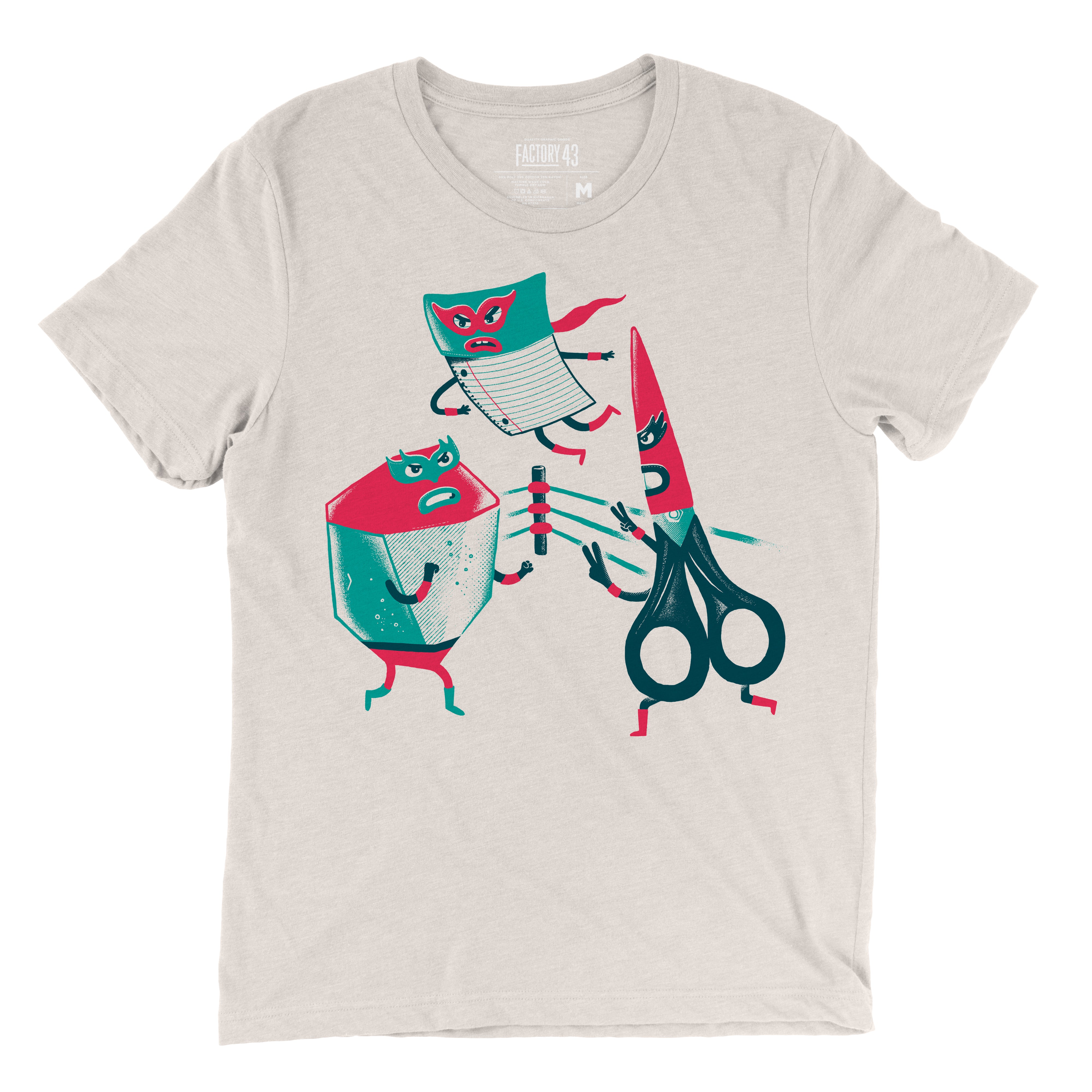 Rock, Paper, Scissors tee