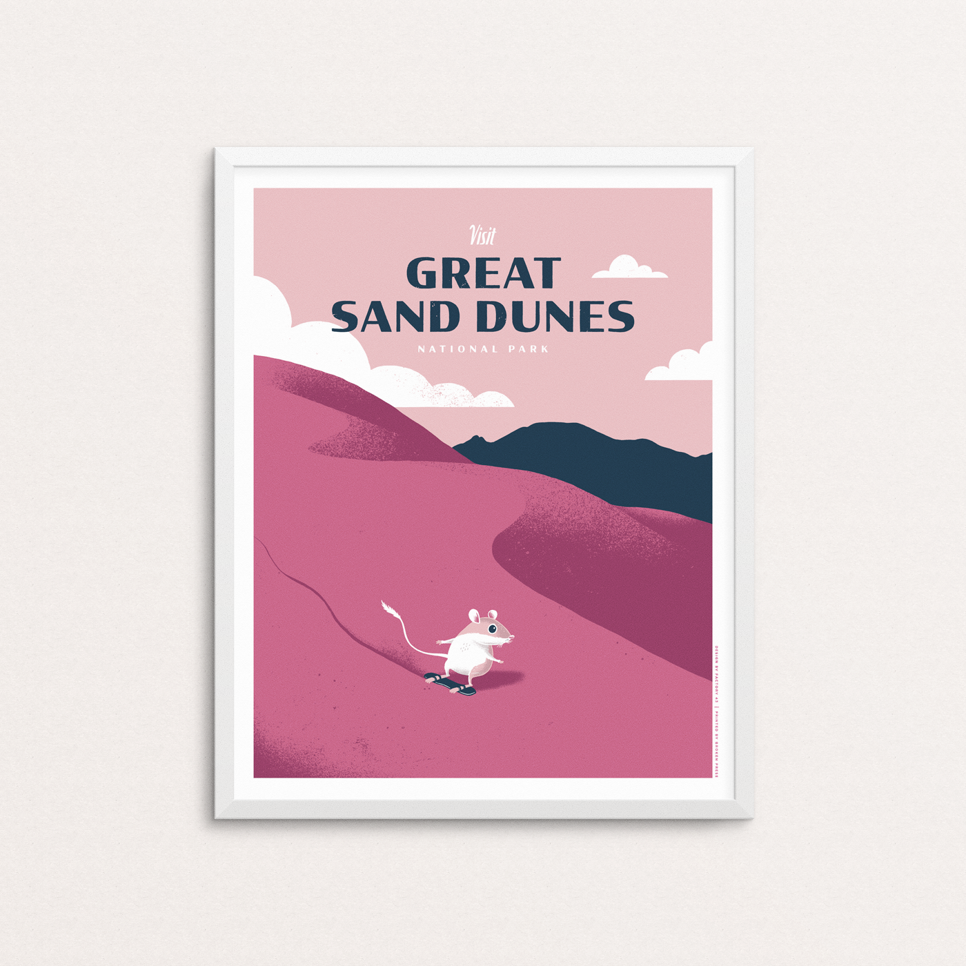 Great Sand Dunes National Park Poster