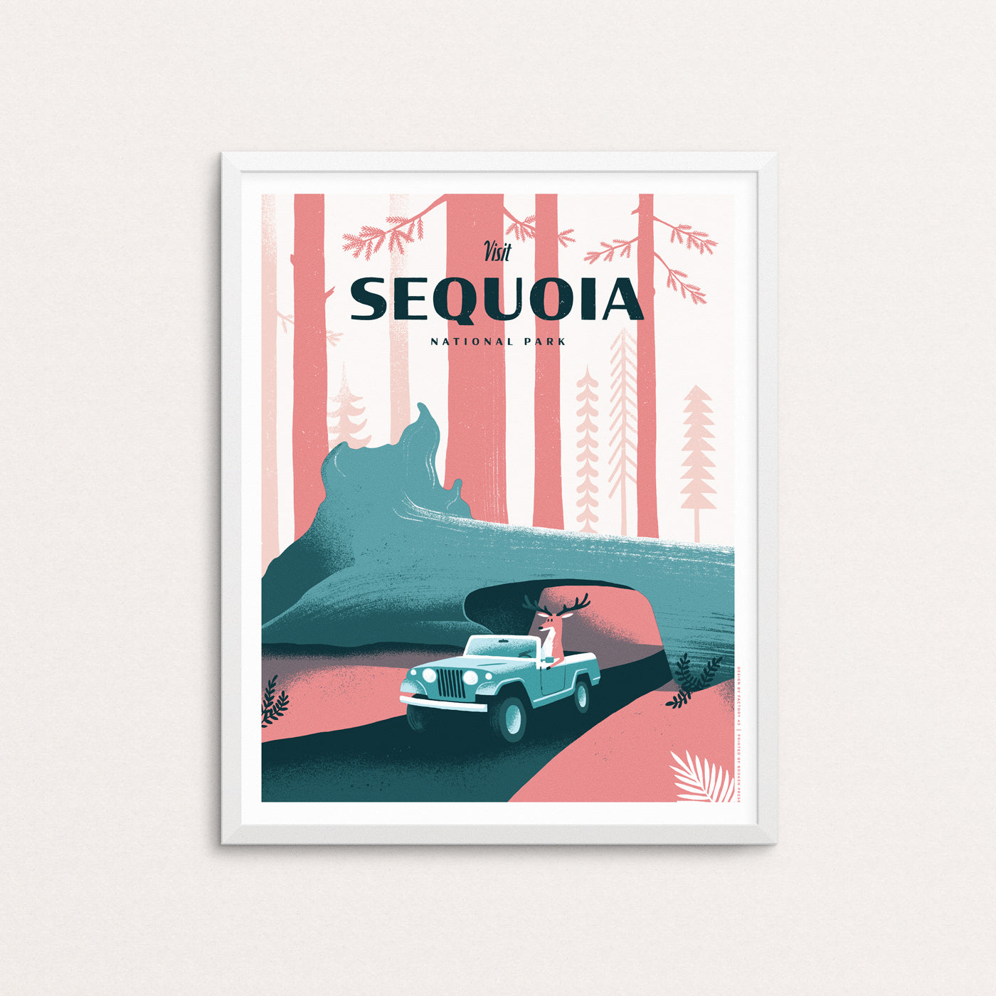 Sequoia National Park Poster