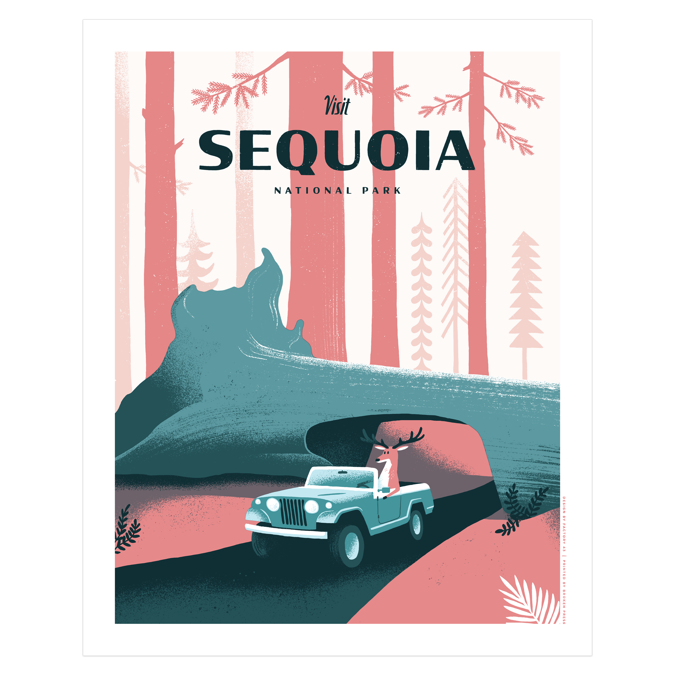 Sequoia National Park Poster