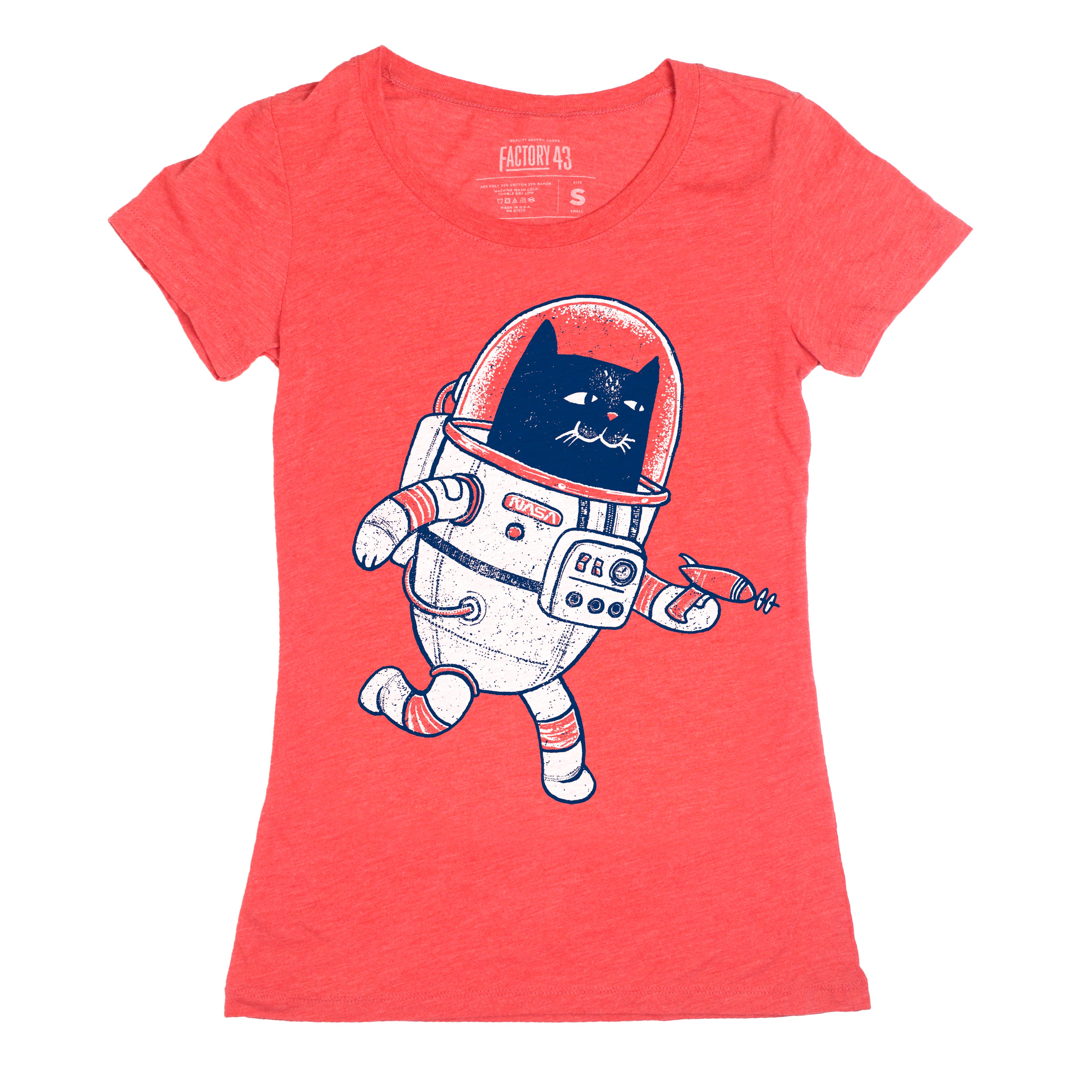 Space Cat Women's tee