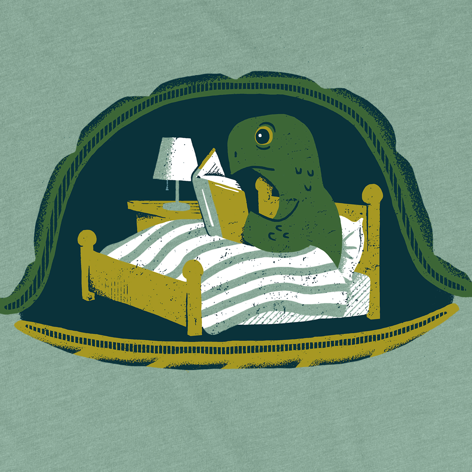 Stay Inside Turtle Tee