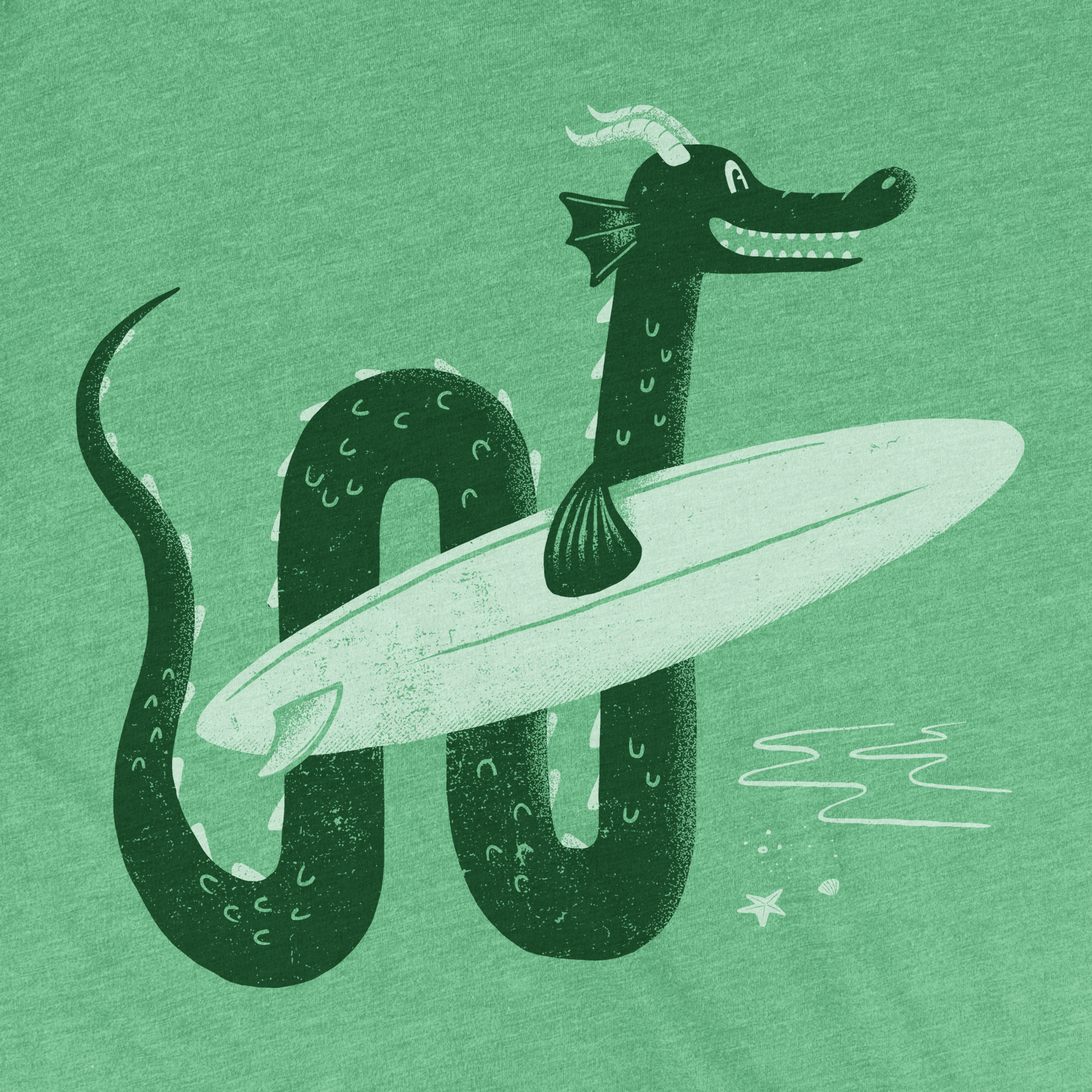 Surf Monster tee