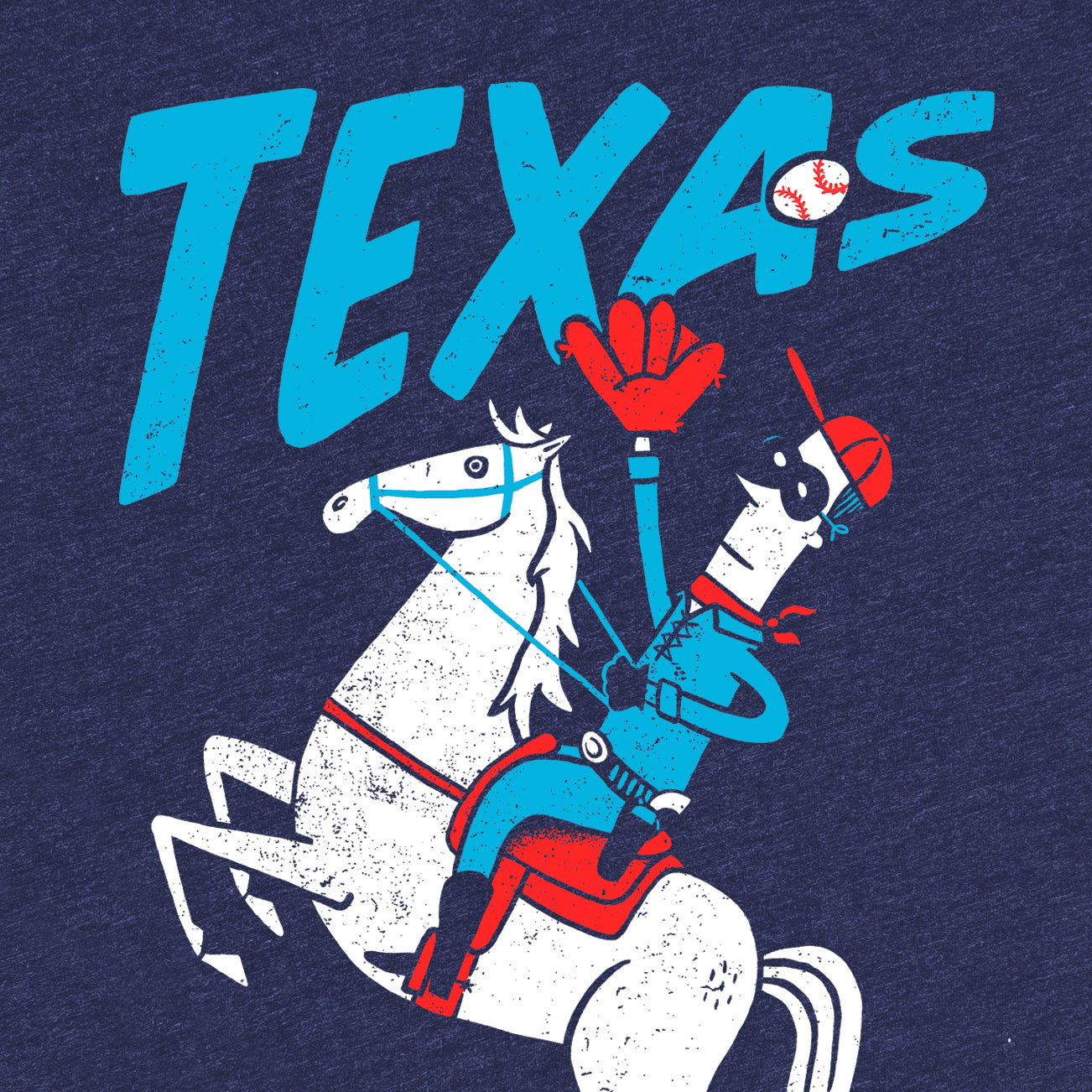 Texas baseball tee