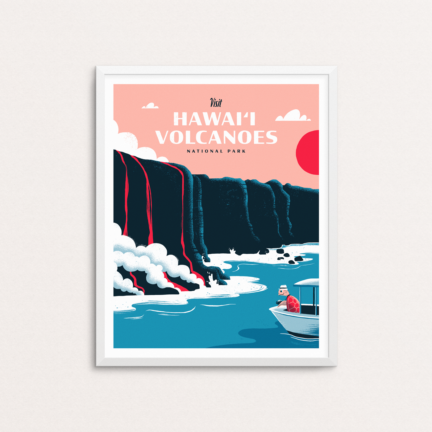 Hawaiʻi Volcanoes National Park Poster