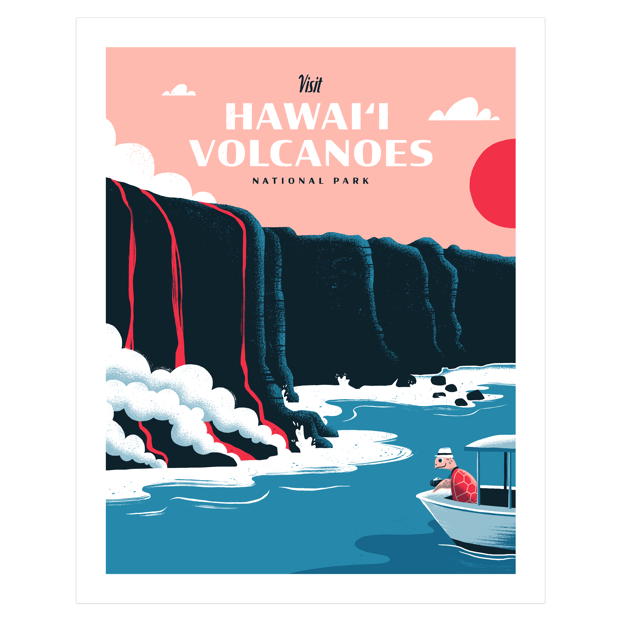 Hawaiʻi Volcanoes National Park Poster