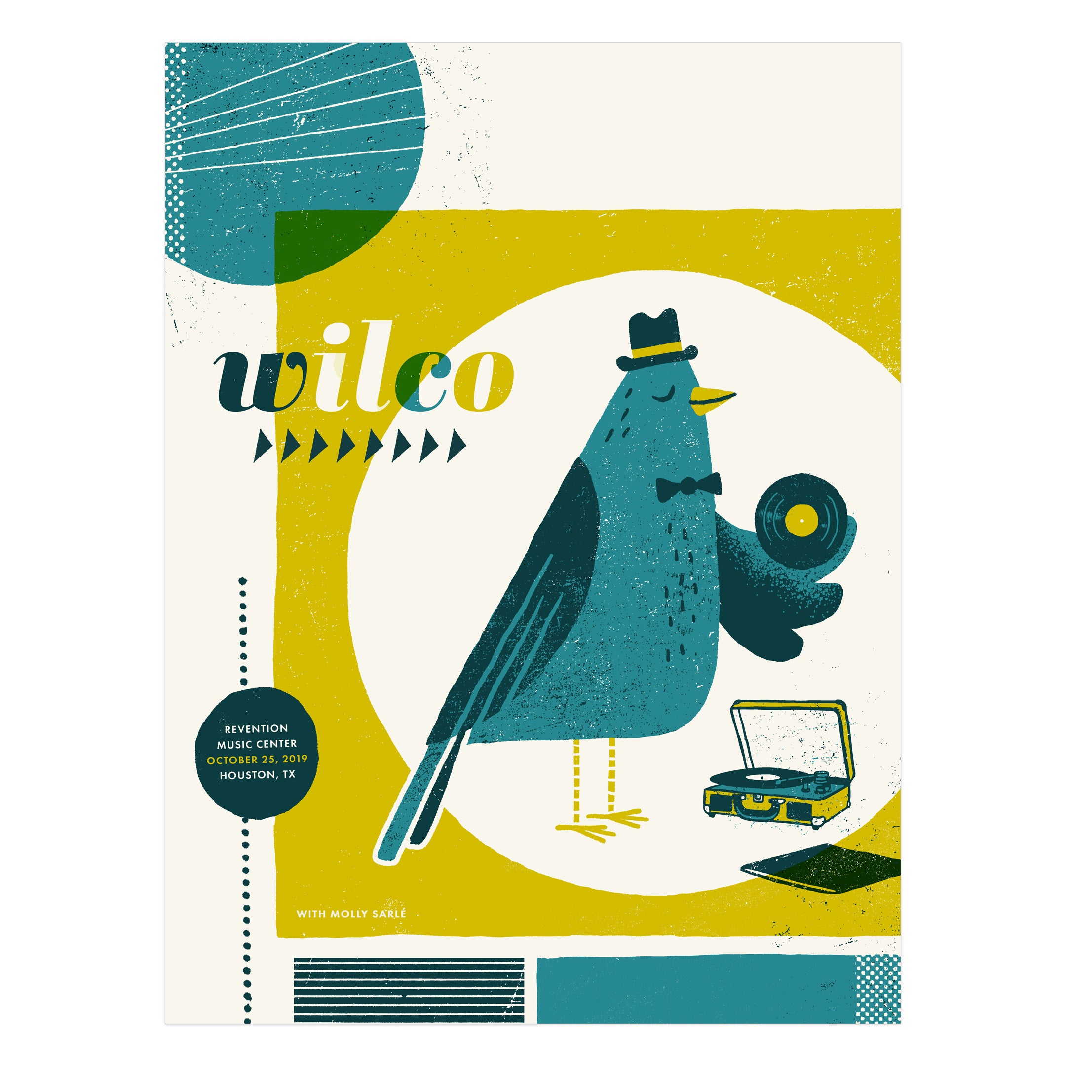 Wilco Houston poster