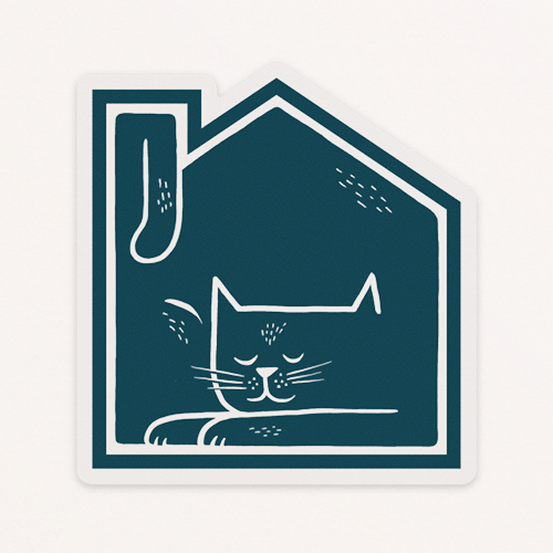 House Cat Sticker