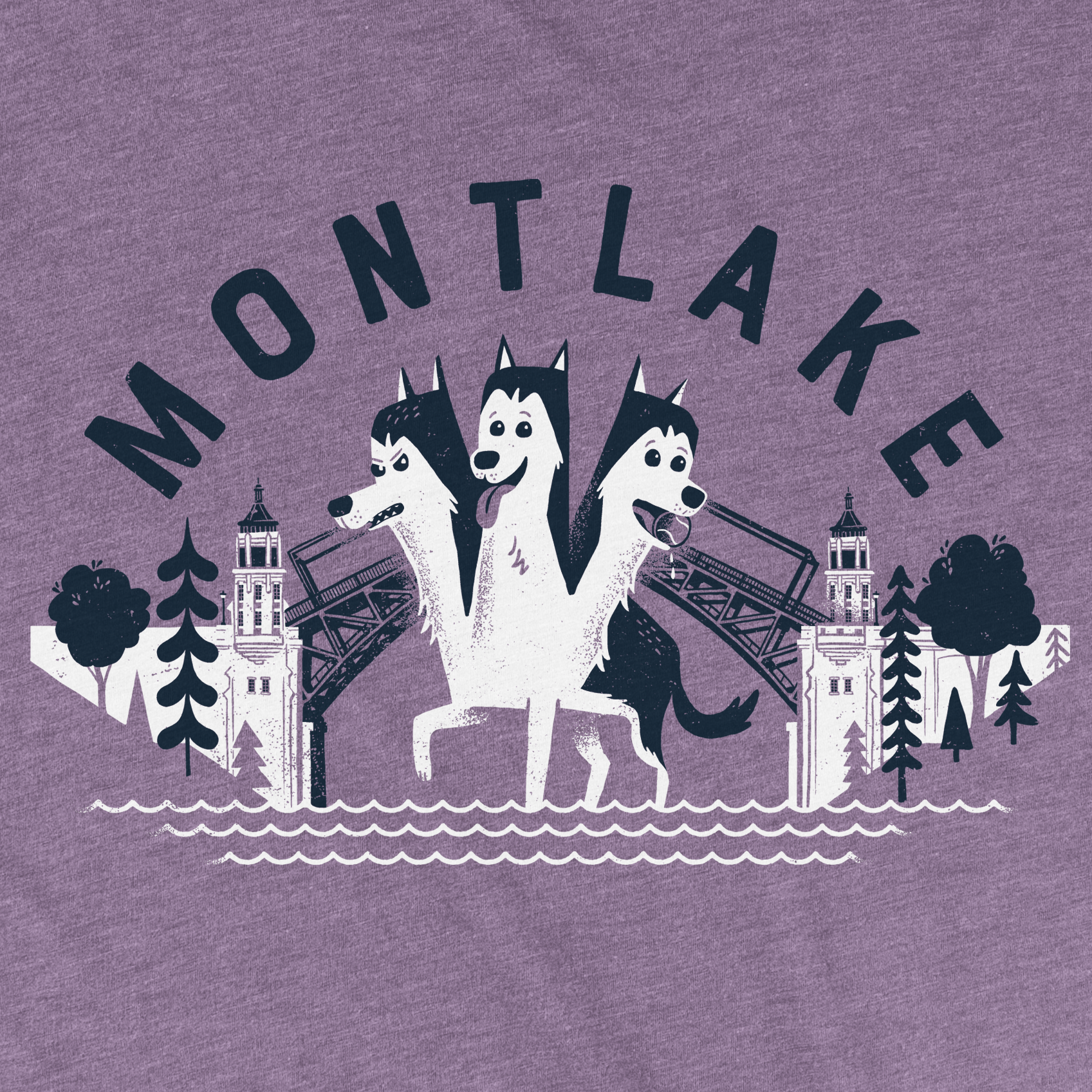 Montlake Huskies Tee