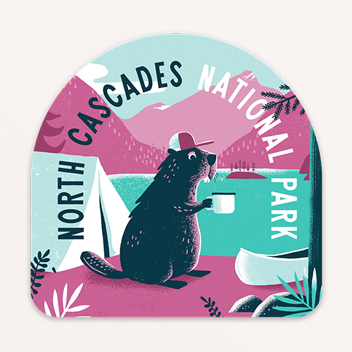 North Cascades sticker