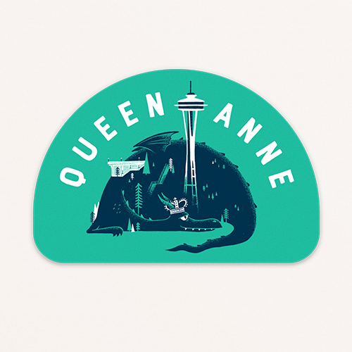 Queen Anne Sticker