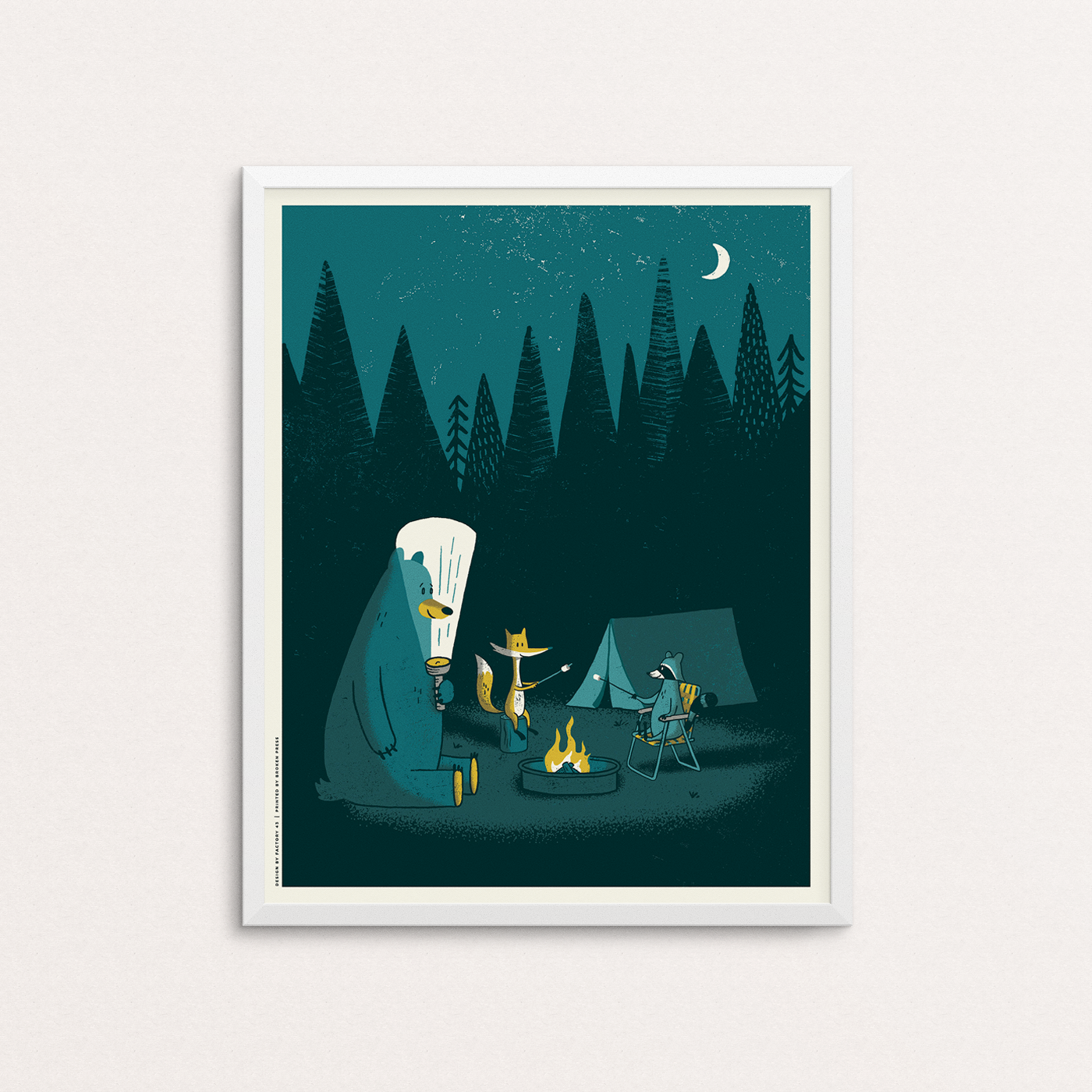 Camping Out Poster