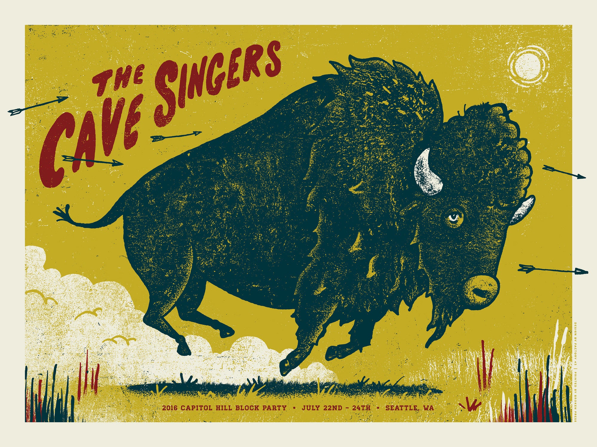 The Cave Singers Poster