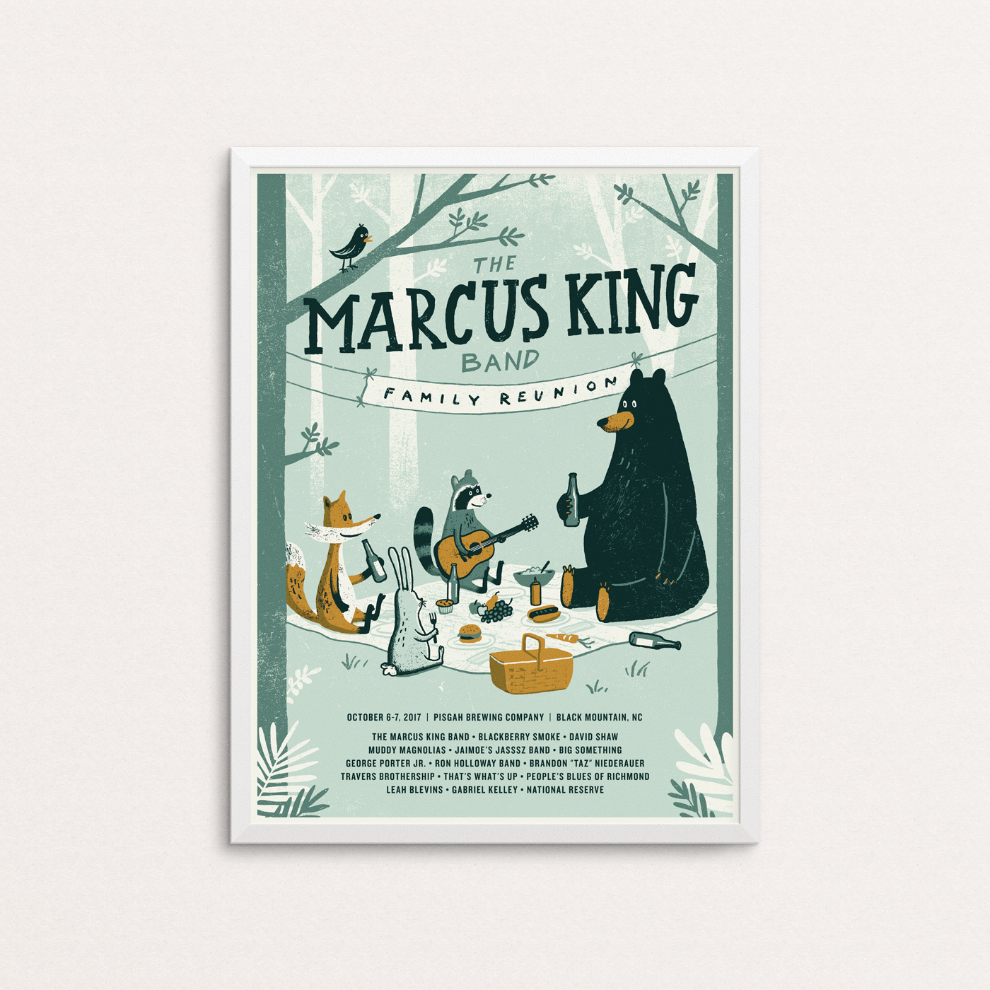 Marcus King Band Family Reunion Poster
