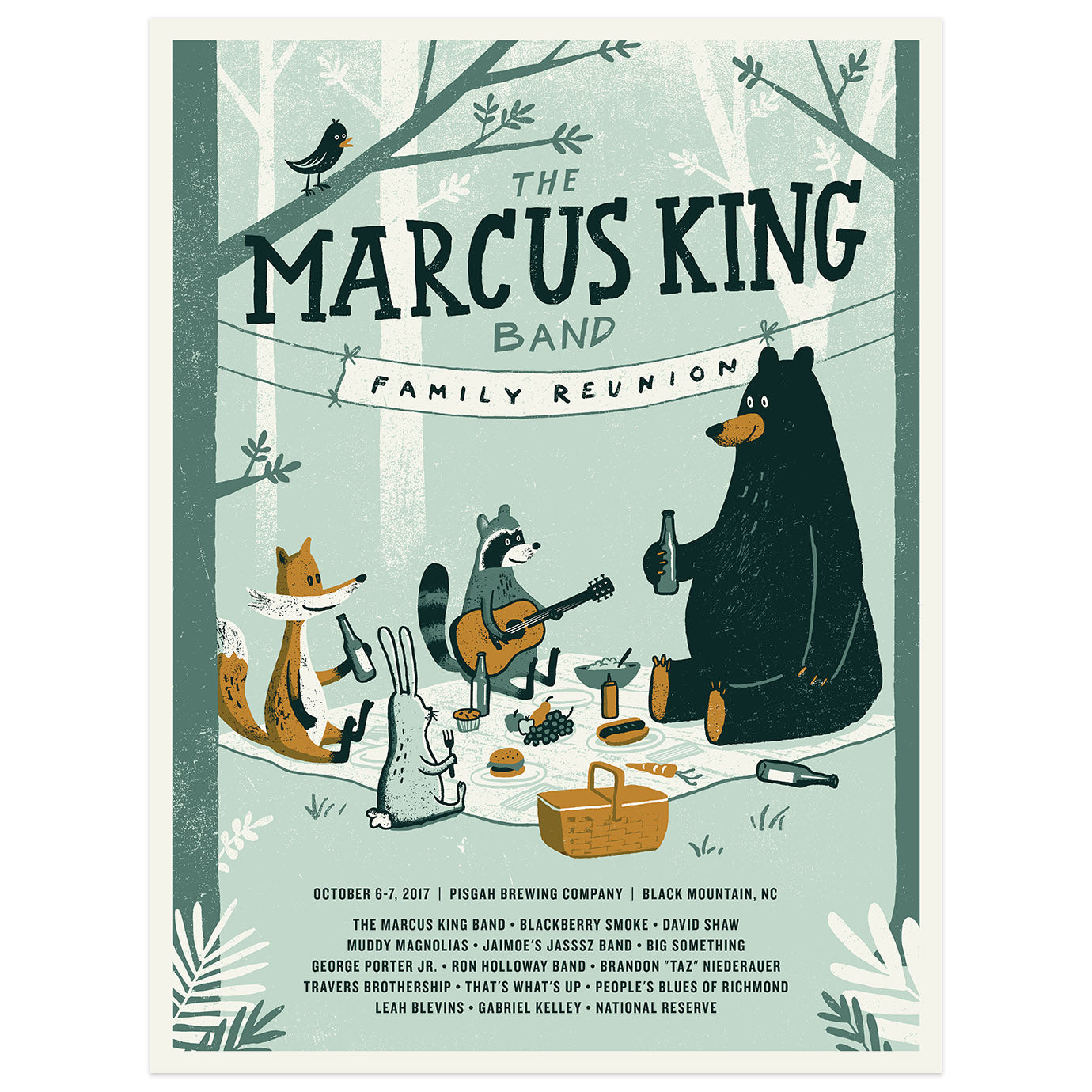 Marcus King Band Family Reunion Poster